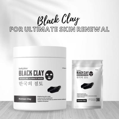 Black Clay Alginate Mask