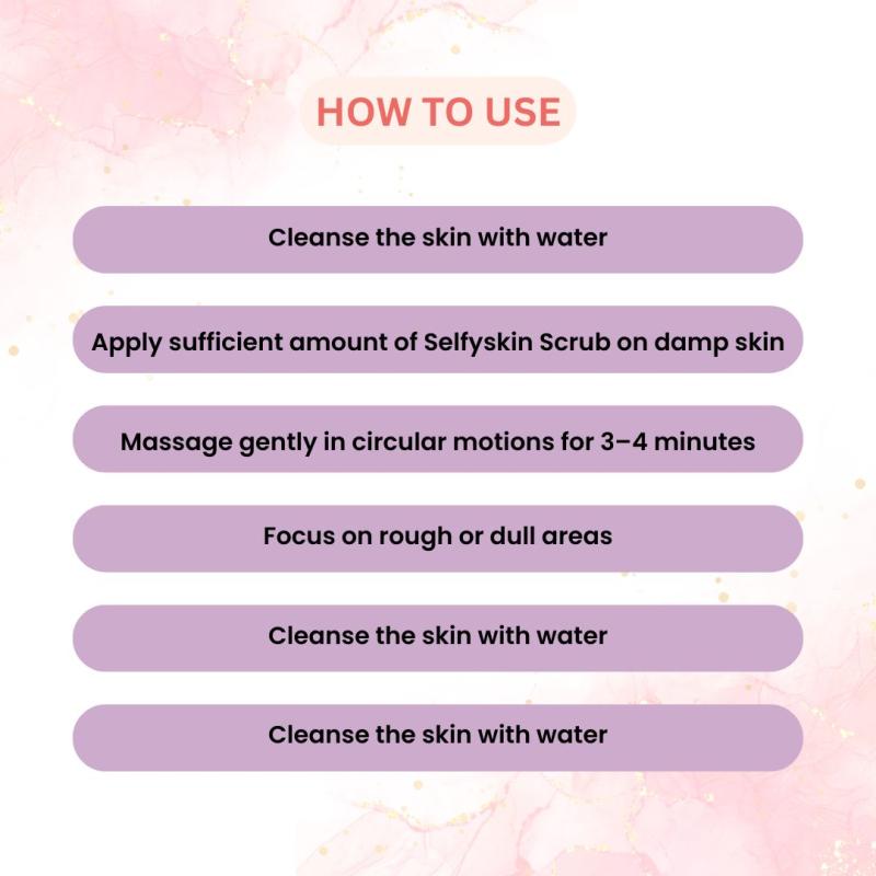 SelfySkin Scrub ??? Derma Medifacial (Salt ??? Pepper ??? Sugar)
