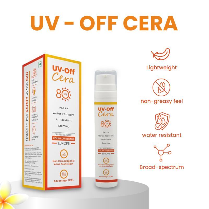 UV OFF CERA SPF 80